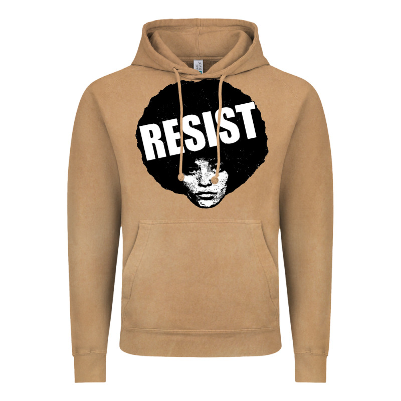 Angela Davis Speaking Vintage Hoodie by artisFamous | Teevron