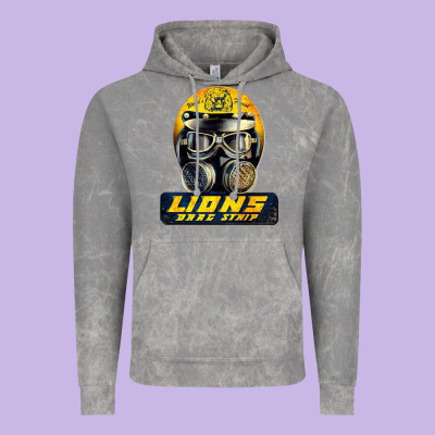 Lions Drag Speed Vintage Hoodie Designed By Artisfamous