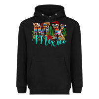Black MX Mexico Heavyweight Hoodie - RanaPortraitStore