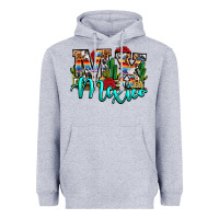 Heather Grey MX Mexico Heavyweight Hoodie - RanaPortraitStore