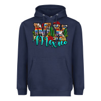 Navy MX Mexico Heavyweight Hoodie - RanaPortraitStore