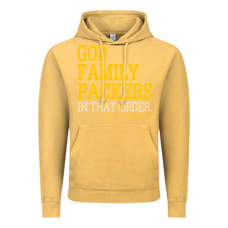 God Family Packers In That Order Vintage Hoodie by artisFamous | Teevron