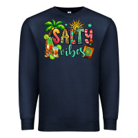 Navy salty vibes tequila summer Premium Sweatshirt - Jasminsmagicworld