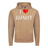 Vintage Coffee i love almaty city Vintage Hoodie - artisFamous