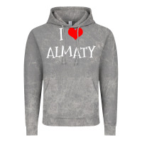 Cloud Rock i love almaty city Vintage Hoodie - artisFamous