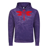 Cloud Purple coheed and cambria dragonfly Vintage Hoodie - artisFamous