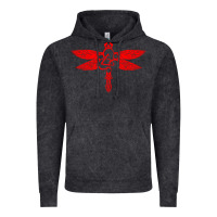 Vintage Black coheed and cambria dragonfly Vintage Hoodie - artisFamous
