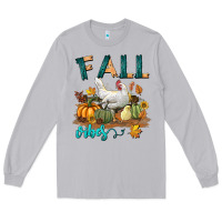 Moon Dust Fall Vibes Chicken Long Sleeve Tee - LillyAllenDesigns