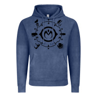 Vintage Denim jojo   morioh stands Vintage Hoodie - artisFamous