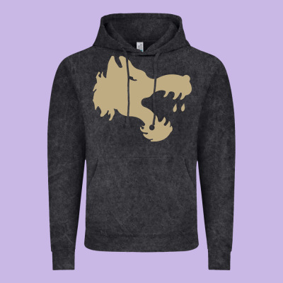 The Gray Wolf Of Battletech Vintage Hoodie Designed By Artisfamous