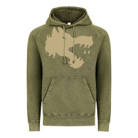 Vintage Olive The gray wolf of battletech Vintage Hoodie - artisFamous