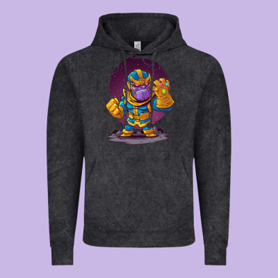 Cartoons Super Hero Strong Hands Vintage Hoodie Designed By Artisfamous