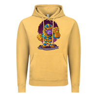 Vintage Mustard cartoons super hero Strong Hands Vintage Hoodie - artisFamous
