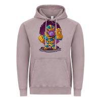 Vintage Zinc cartoons super hero Strong Hands Vintage Hoodie - artisFamous