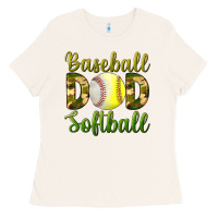 Bone Baseball Dad Softball Ladies Tee - BundleAndBundleShop