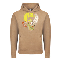 Vintage Coffee mimikyu nightmare before Vintage Hoodie - artisFamous