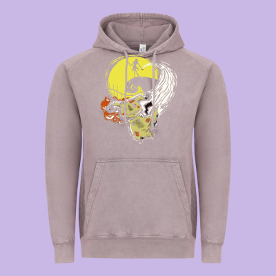 Mimikyu Nightmare Before Vintage Hoodie Designed By Artisfamous