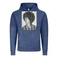 Vintage Denim angela davis speaking Vintage Hoodie - artisFamous