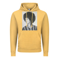 Vintage Mustard angela davis speaking Vintage Hoodie - artisFamous