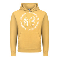 Vintage Mustard animal liberation Vintage Hoodie - artisFamous