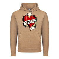 Vintage Coffee jesus love Vintage Hoodie - artisFamous