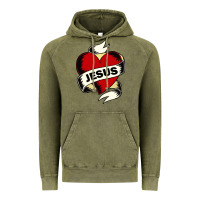 Vintage Olive jesus love Vintage Hoodie - artisFamous