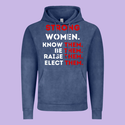 Strong Women Know Them Be Them Vintage Hoodie Designed By Artisfamous