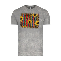 Cloud Rock sunflowers serape leopard Vintage Tee - RanaPortraitStore