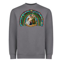 Storm holy family rainbow Heavyweight Sweatshirt - RanaPortraitStore