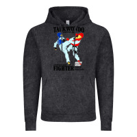 Vintage Black taekwondo sport art Vintage Hoodie - artisFamous