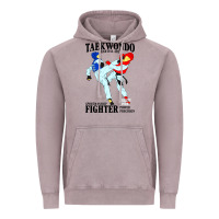 Taekwondo Sport Art Vintage Hoodie | Teevron