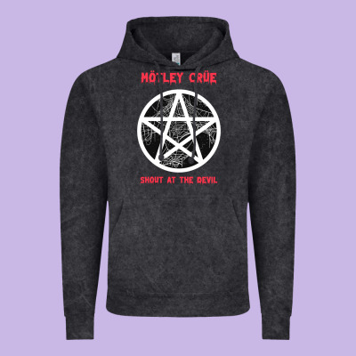 Shout At The Devil Vintage Hoodie Designed By Artisfamous