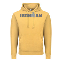 Vintage Mustard Ironman Vintage Hoodie - artisFamous