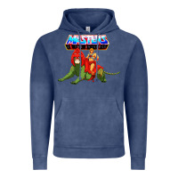 Vintage Denim he man and battle cat Vintage Hoodie - artisFamous