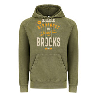 Vintage Olive Brooks Personalized Name Birthday Gift Vintage Hoodie - artisFamous