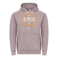 Vintage Zinc Amir Personalized Name Birthday Gift Vintage Hoodie - artisFamous