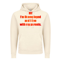Vintage Artic i'm unemployed and i live with my parents Vintage Hoodie - artisFamous
