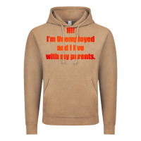 Vintage Coffee i'm unemployed and i live with my parents Vintage Hoodie - artisFamous