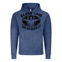 Vintage Denim globo gym Vintage Hoodie - artisFamous