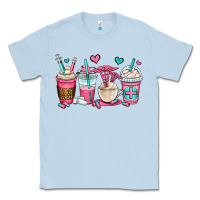 Dusty Blue nurse coffee cups Classic Tee - OliviaCreatesArt