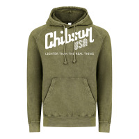 Vintage Olive chibson Vintage Hoodie - artisFamous