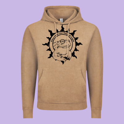 Church Of The Toad Of Light Psychedelic Frog Vintage Hoodie Designed By Artisfamous