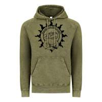 Vintage Olive church of the toad of light psychedelic frog Vintage Hoodie - artisFamous