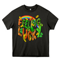 Asphalt St. Patrick's Day Feeling lucky Heavy Core Tee - CowGirlArtShop