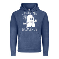 Vintage Denim halloween i found this skeleton Vintage Hoodie - artisFamous