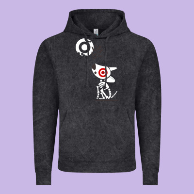 Target Team Member Halloween Vintage Hoodie Designed By Artisfamous