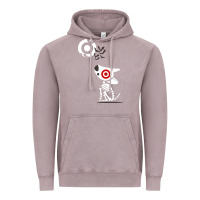 Vintage Zinc target team member halloween Vintage Hoodie - artisFamous