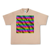 Burro neon rainbow leopard zebra seamless pattern Urban Heavy Tee - BundleAndBundleShop