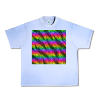 Grape Ice neon rainbow leopard zebra seamless pattern Urban Heavy Tee - BundleAndBundleShop