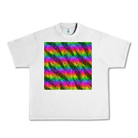 Lunar Rock neon rainbow leopard zebra seamless pattern Urban Heavy Tee - BundleAndBundleShop